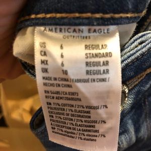 Amalerican Eagle skinny jeans